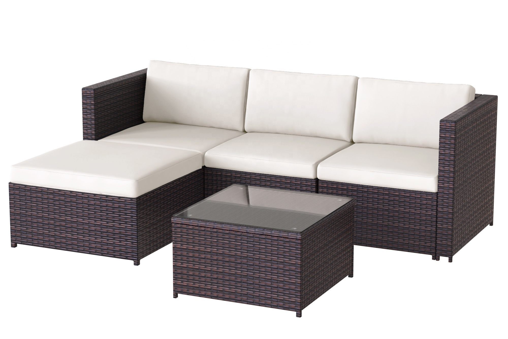 Garden Furniture Garden Sets Leisure Lounge Set with Cushions Rattan Sofa Outdoor Sofa
