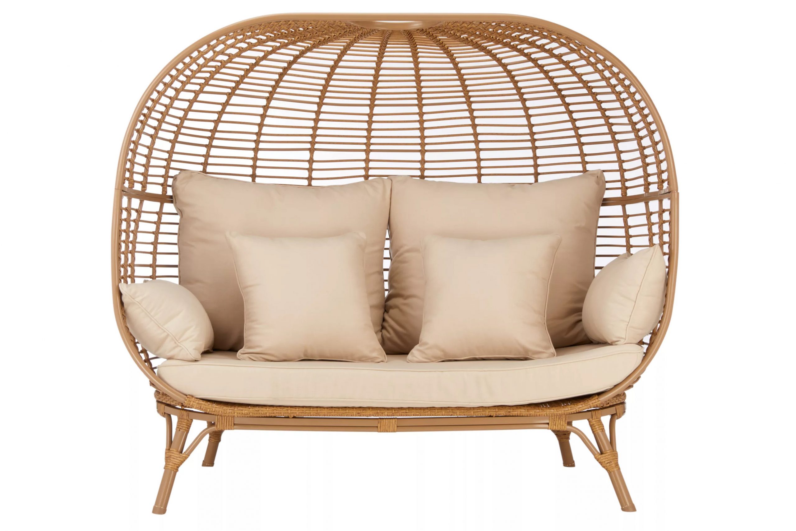 Garden  Egg Chair Rattan Effect Comfy chairs, Hanging egg chair, Rattan garden furniture